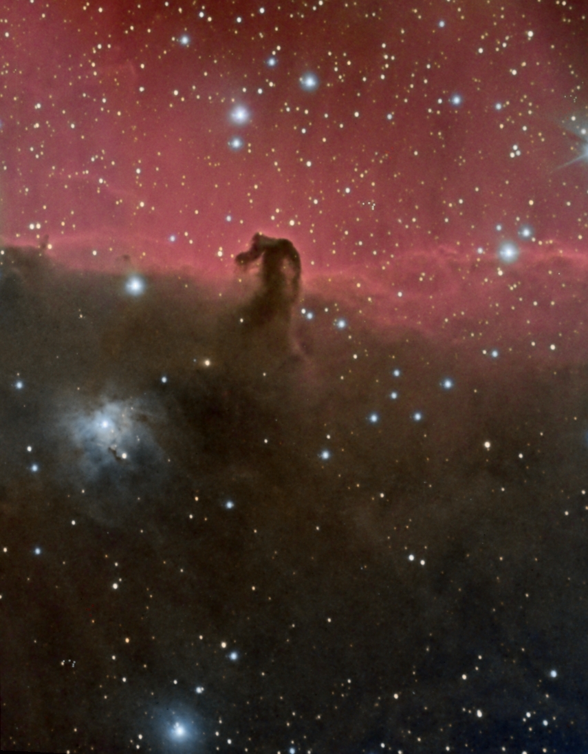 B 33 and NGC2023 - HαRGB