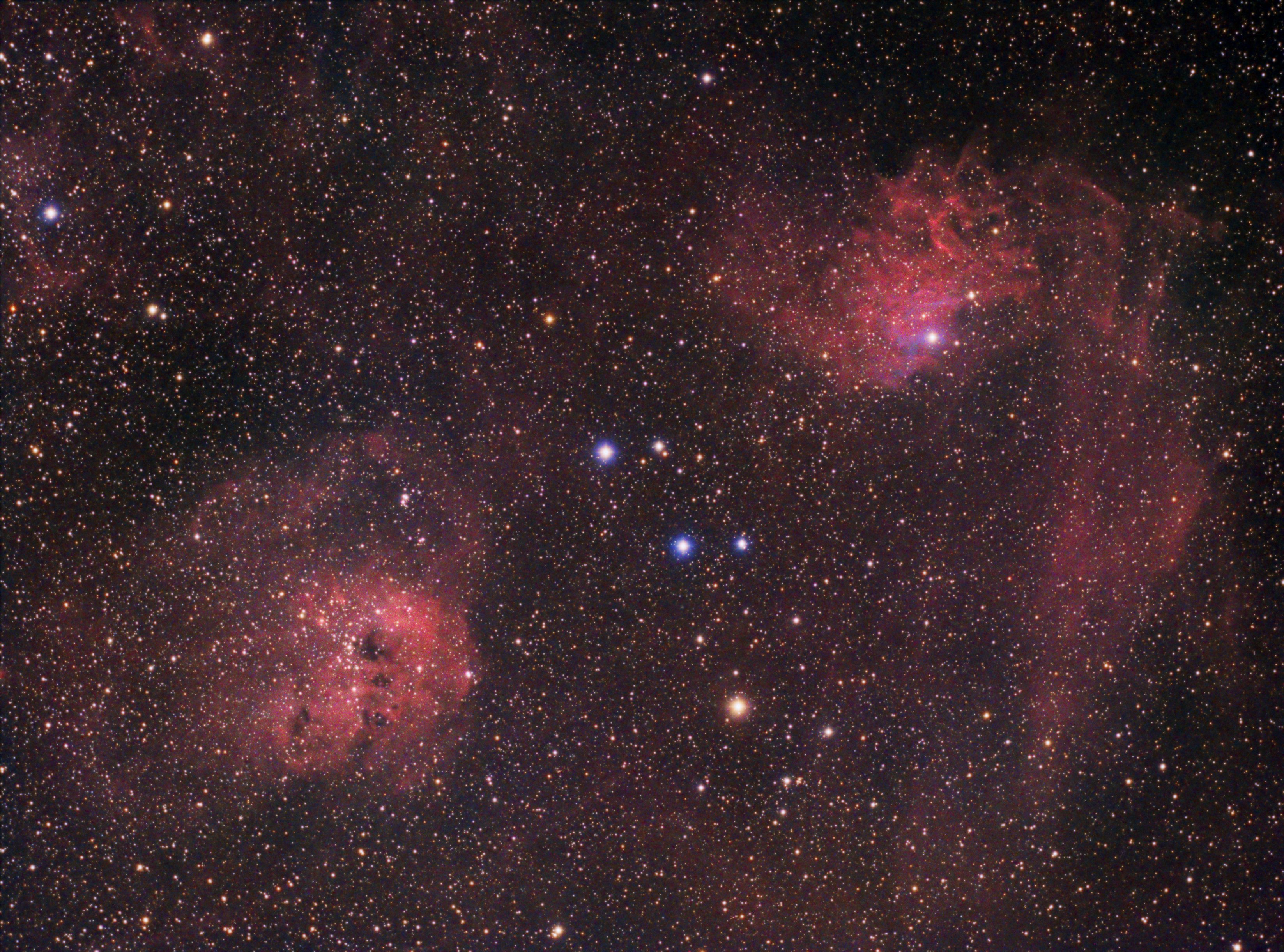 IC 405 and IC 410