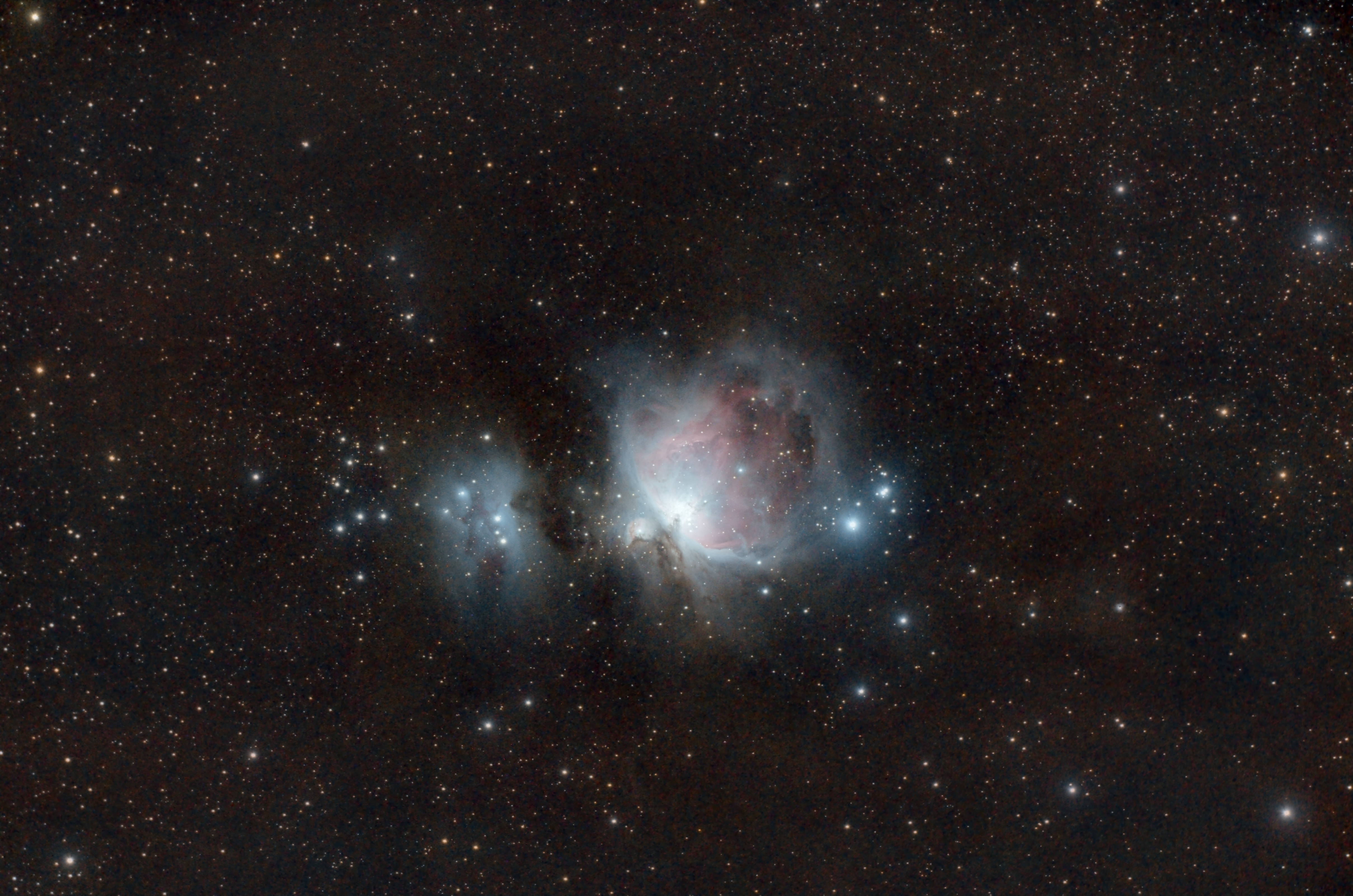 M 42, M 43 - widefield