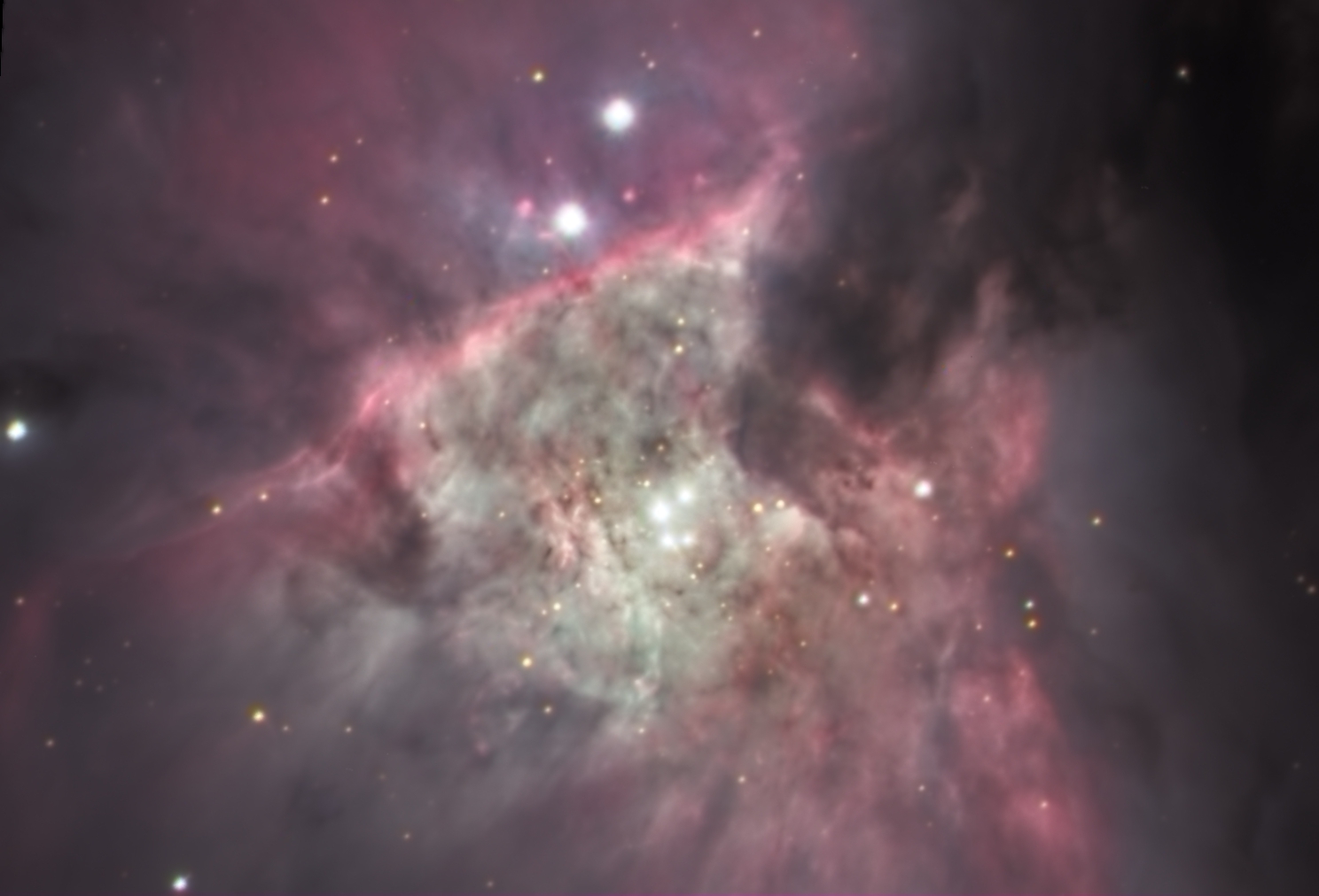 M 42 - center with Proplyds