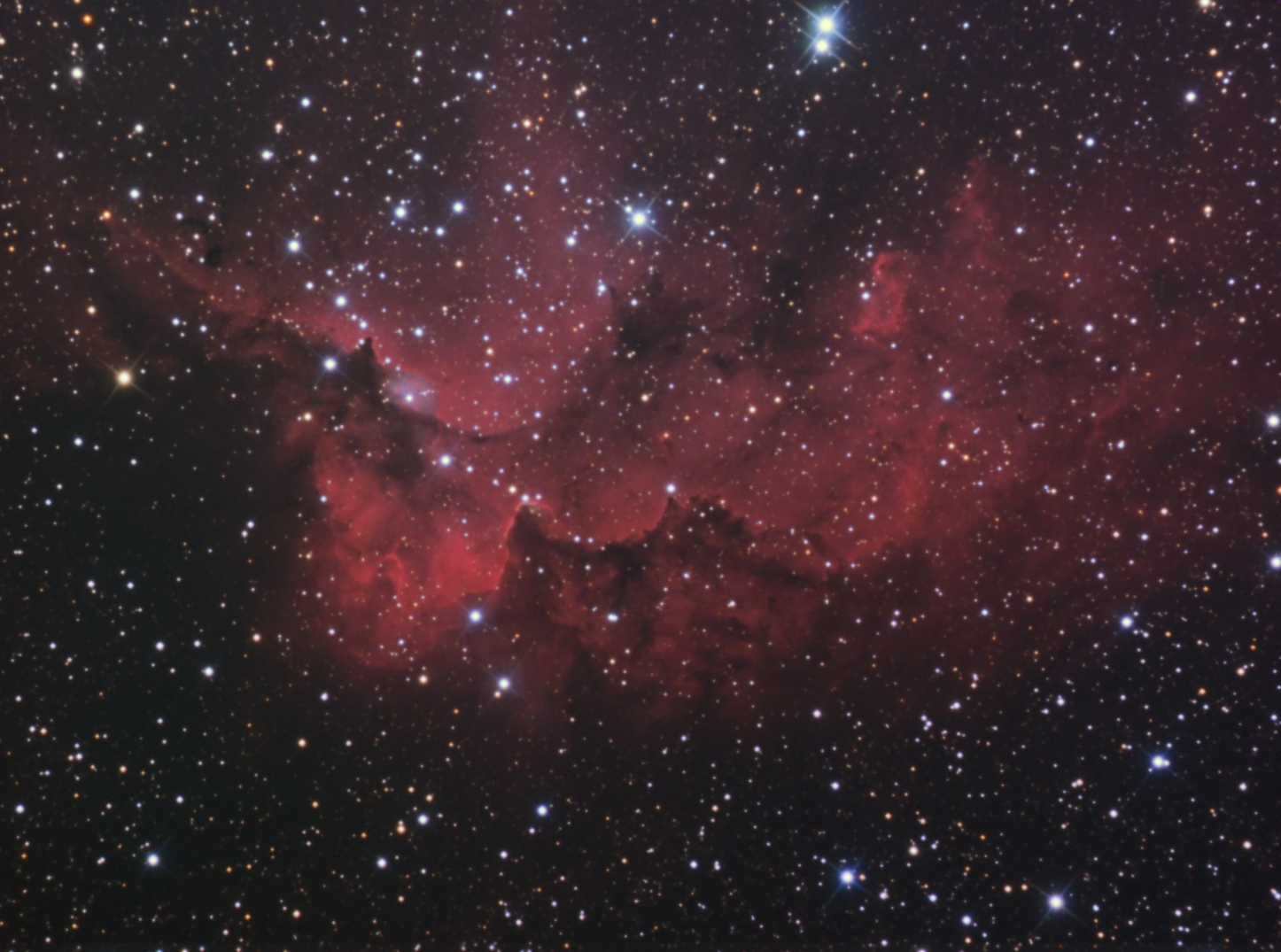 NGC 7380 - H&alpha;RGB