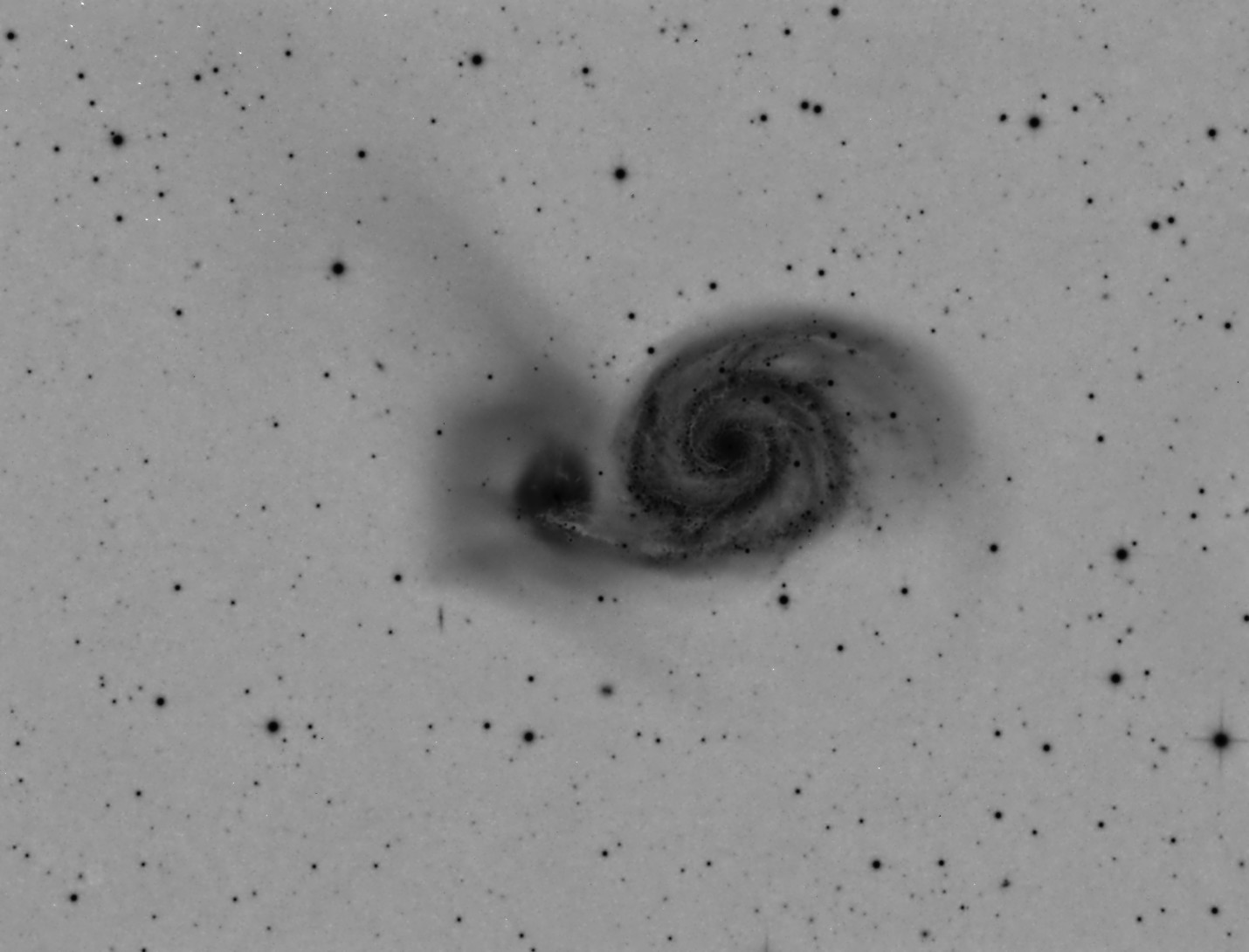 M 51 - faint background