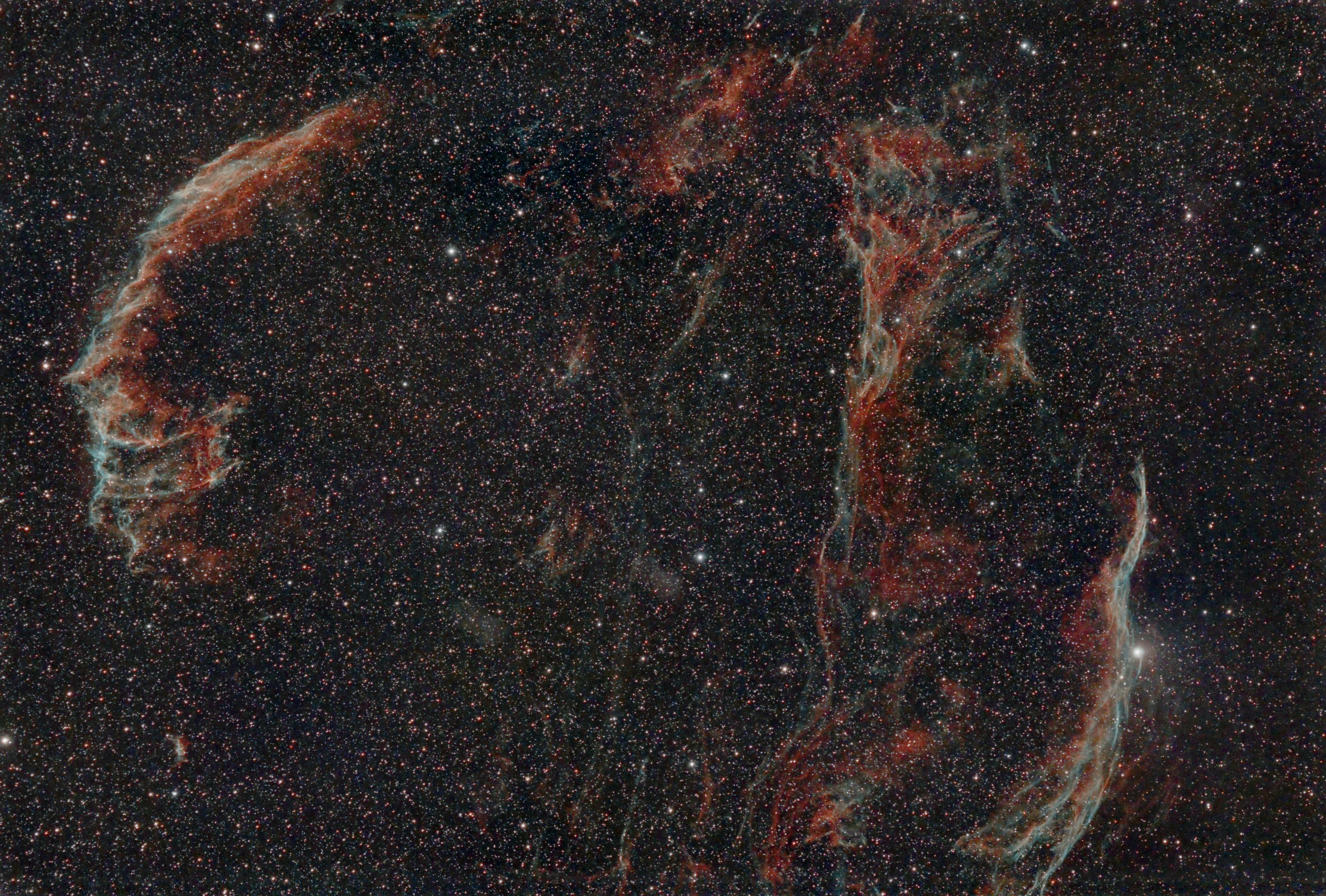 IC, 1340. NGC 6990, NGC 6592. 6995, 6979, 6974, 6960; Sharpless 103 - DSLR