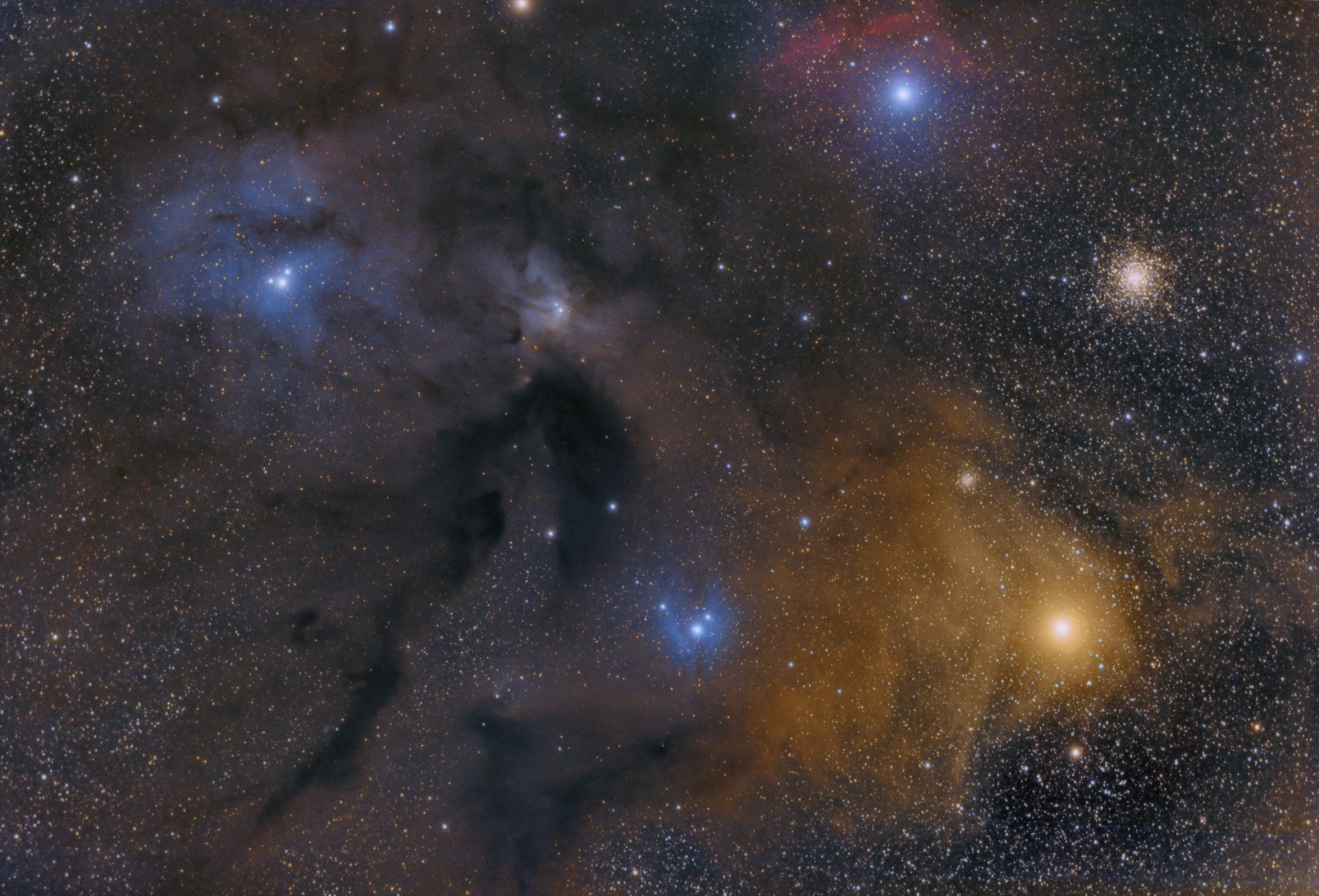 Antares region - close up